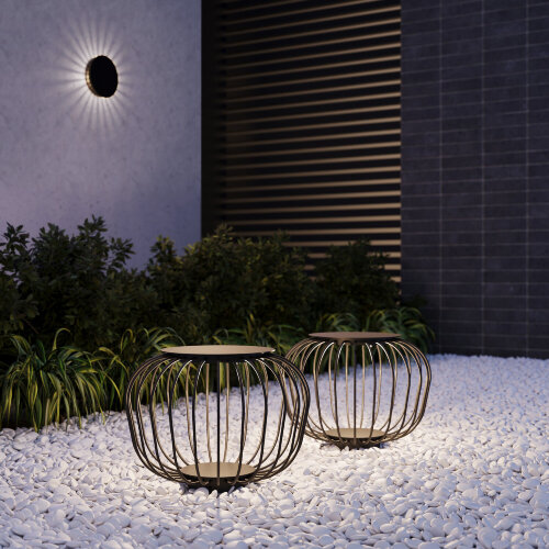 Светильник садово-парковый светодиодный Firenze черный - Фото 2