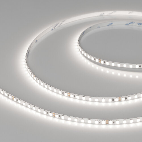 Светодиодная лента RT-A160-5mm 24V White6000 (15 W/m, IP20, 2835, 5m) (Arlight, Открытый) - фото 1