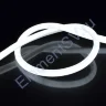 Светодиодный гибкий неон круглый 14мм 220V white LN401 - фото.