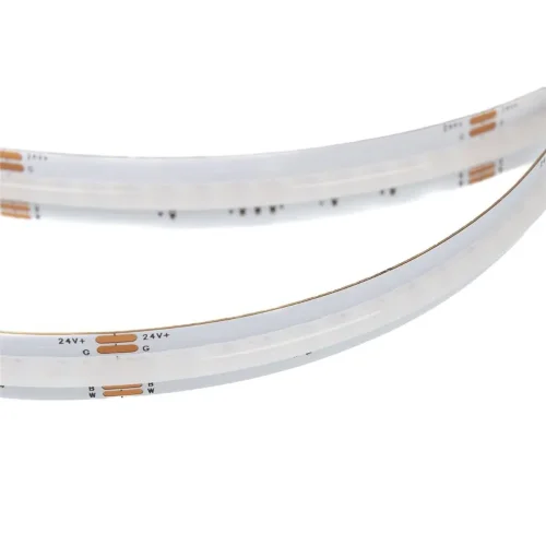 Светодиодная лента COB, 784 chip/m, RGB+ дневная 4000K, 24V, 20W/m, CRI>90, P12, IP20, A260 - фото II