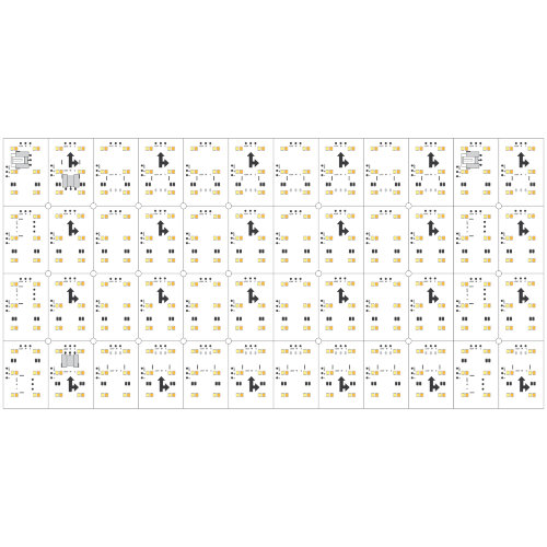 Лист LX-480-2835-576-24V White-MIX CRI90 (240mm, 15W, IP20) (Arlight) - фото 3