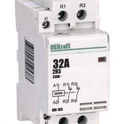 Контактор модульный МК-103 2НЗ 32А 230В DEKraft 18073DEK