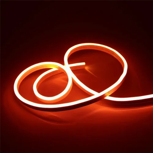 Светодиодный гибкий неон 5*12, 12V orange LN509 - фото I