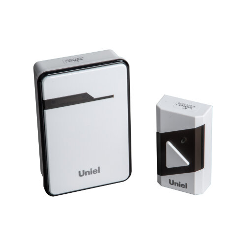 UDB-016W-R1T1-38S-150M-WH-BL Звонок беспроводной, Радиус действия 150м, Белый с черным - фото 1