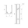 Держатель AURORA-1608-CLIP ANOD (Arlight, Алюминий) 039356 - фото 2