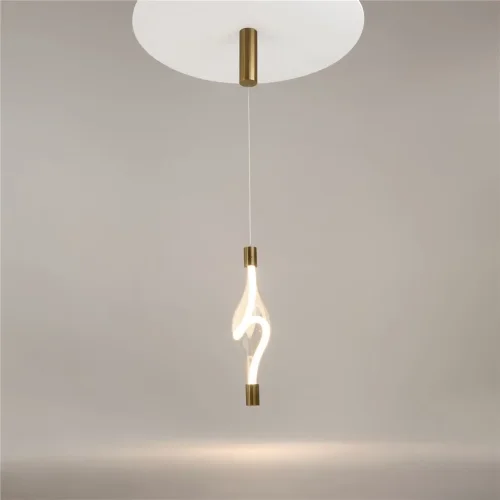 Подвесной светильник Loop 3000К 14Вт (Латунь) - фото 5