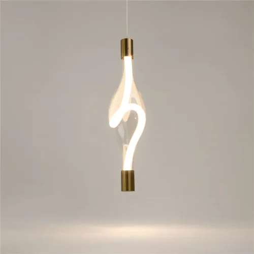 Подвесной светильник Loop 3000К 14Вт (Латунь) - фото 7