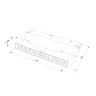 Slim Magnetic Трековый светильник 22W 4000K Mobi (чёрный) 85191/01 - фото 8