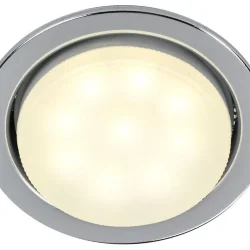 Светильник точечный GX53 встраив. хром. IEK LUVB0-GX53-1-K23