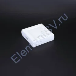 Корпус-адаптер квадратный для накладного варианта DL-SR-6W MB46