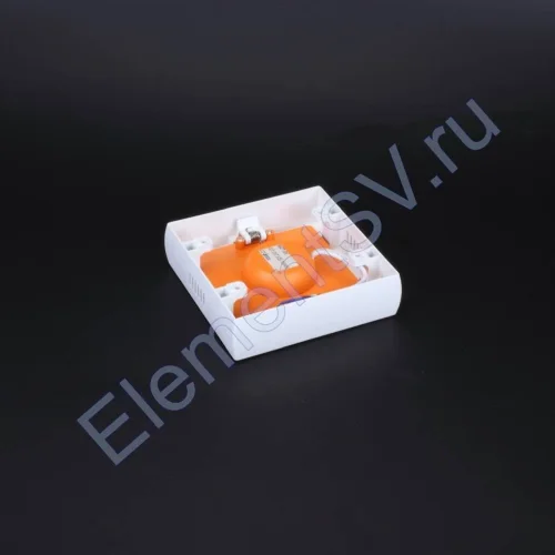 Корпус-адаптер квадратный для накладного варианта DL-SR-6W MB46 - фото 3.