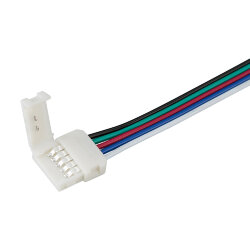 Коннектор выводной FIX-RGBW-12mm-150mm-X2 (5-pin) (Arlight)
