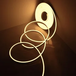 Светодиодный гибкий неон 4.5*13, 12V warm white LB2 (блистер 5м)