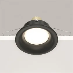 Встраиваемый светильник Slim GU10 1x10Вт (Черный)