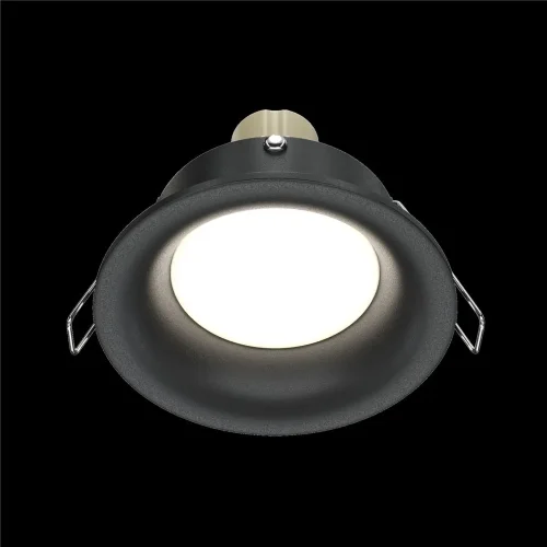 Встраиваемый светильник Slim GU10 1x10Вт (Черный) - фото 6