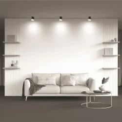 Потолочный светильник Hoop GX53 12Вт (Черный с Золотом)