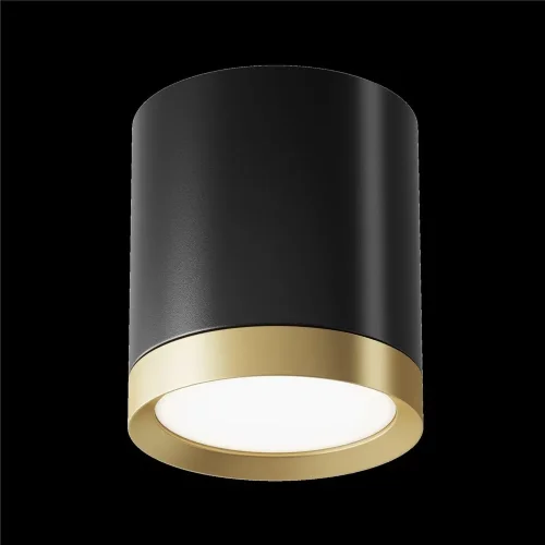 Потолочный светильник Hoop GX53 12Вт (Черный с Золотом) - фото 6