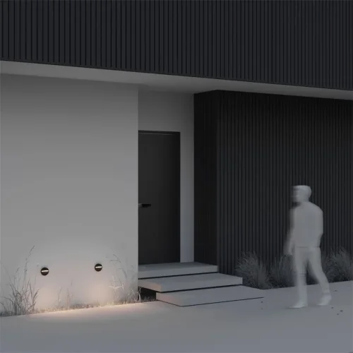 Подсветка для лестниц Mane 3000K 3Вт IP 54 (Черный) - фото 11