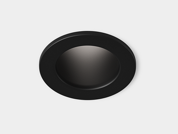 'Светильник светодиодный Встраиваемый , серия MICRO, Черный, 1Вт, IP20, Теплый белый (3000К) , DL-74180BL-1-WW - фото