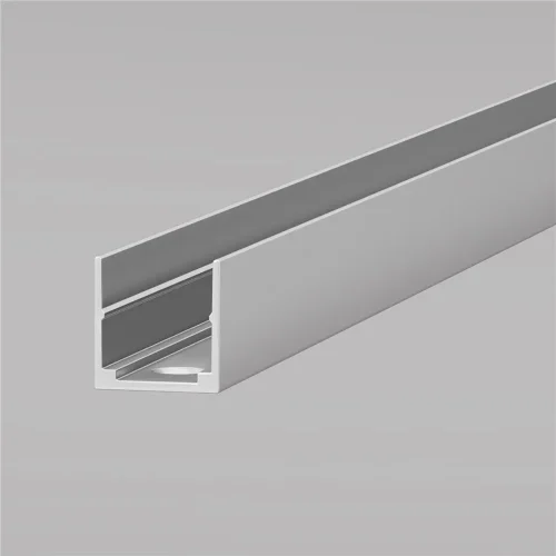 Профиль для гибкого неона 12x12 мм (алюминий, 1м) (Серебро) - фото 2