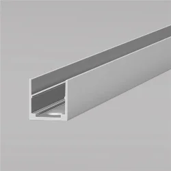 Профиль для гибкого неона 12x12 мм (алюминий, 1м) (Серебро) 432028