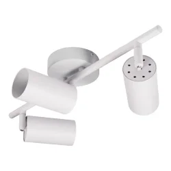 Светильник PCL-0403 3xGU10 IP20 230В WH настен./потолочн. декор. под лампу JazzWay 5066663