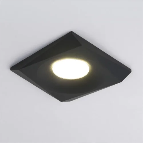 Встраиваемый точечный светильник 119 MR16 черный - фото