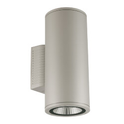 ULU-S22D-2x22W-2700K IP65 LIGHT GREY Светильник светодиодный уличный, Архитектурный накладной, Теплый белый свет 2700K, Корпус светло-серый, TM Uniel