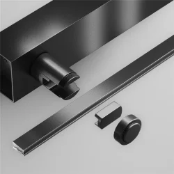 Основание настенное Wall для блока питания с вводом питания Flarity черный (Черный) TRA155CW-BB-B