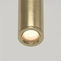 Подвесной светодиодный светильник Flinn 4W 3000K латунь 50263 LED (072221)