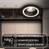 DK2060-BK Встраиваемый светильник IP 20, до 15 Вт, GU10, LED, черный, алюминий. Фото 2