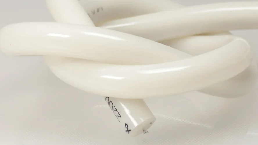 Светодиодный гибкий неон круглый 14мм 220V pink LN411 - фото II