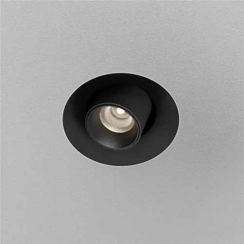 Встраиваемый светильник Фокус мини / Focus LED mini 8 Вт 4000 К 50° (Черный) DL127-8W4K-TRS-B - фото 3
