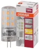 Лампа светодиодная 3.5W/2700K (=40W) G4 12V | LEDPPIN 450Lm d18x50 | - OSRAM. Фото 3