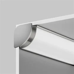 Комплект заглушек (для профиля 30×30) 2 шт., ALM-3030-EC 642073 (Серый)