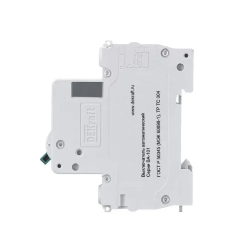 Выключатель автоматический модульный 1п C 6А 4.5кА ВА-101 DEKraft 11052DEK - фото 2