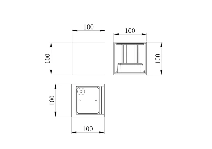 Архитектурная подсветка Фултон / Fulton 3000К 20Вт IP 54 (Черный) O572WL-L20B3K - фото 10