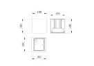 Архитектурная подсветка Фултон / Fulton 3000К 20Вт IP 54 (Черный) O572WL-L20B3K - фото 10