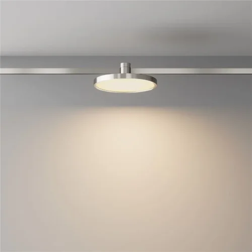 Трековый светильник Plato Flarity 3000K 10Вт 120° (Платина) - фото 4