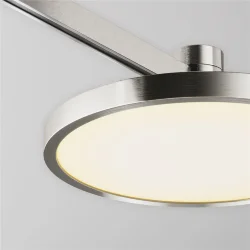 Трековый светильник Plato Flarity 3000K 10Вт 120° (Платина)