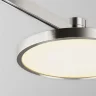 Трековый светильник Плато / Plato Flarity 3000K 10Вт 120° (Платина) TR153-1-10W3K-PT - фото 2