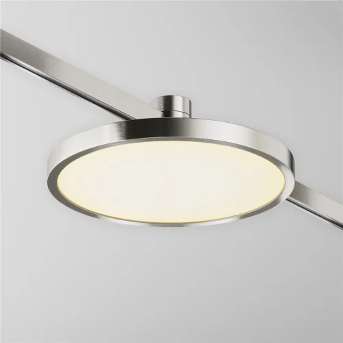 Трековый светильник Плато / Plato Flarity 3000K 10Вт 120° (Платина) TR153-1-10W3K-PT - фото 3
