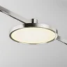 Трековый светильник Плато / Plato Flarity 3000K 10Вт 120° (Платина) TR153-1-10W3K-PT - фото 3