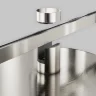 Трековый светильник Плато / Plato Flarity 3000K 10Вт 120° (Платина) TR153-1-10W3K-PT - фото 6