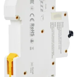 Выключатель автоматический дифференциального тока 2п (1P+N) C 16А 30мА тип A АВДТ B06S 18мм ARMAT IEK AR-B06S-1N-C16A030