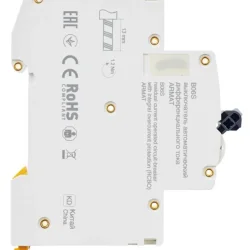 Выключатель автоматический дифференциального тока 2п (1P+N) C 16А 30мА тип A АВДТ B06S 18мм ARMAT IEK AR-B06S-1N-C16A030