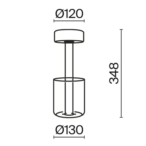 Аккумуляторный светильник AI Collaboration 2200-4000К 3Вт (Серый) - фото 3