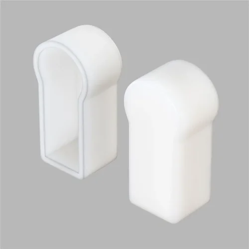 Заглушка для гибкого неона 17x8мм 2 шт. (Белый) - фото 2