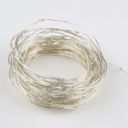 ULD-S0500-050-SCB-2AA WARM WHITE IP20 DEW Гирлянда светодиодная на батарейках 2AA не в-к, Роса, 5м, 50 светодиодов, Теплый белый свет, Провод медный.