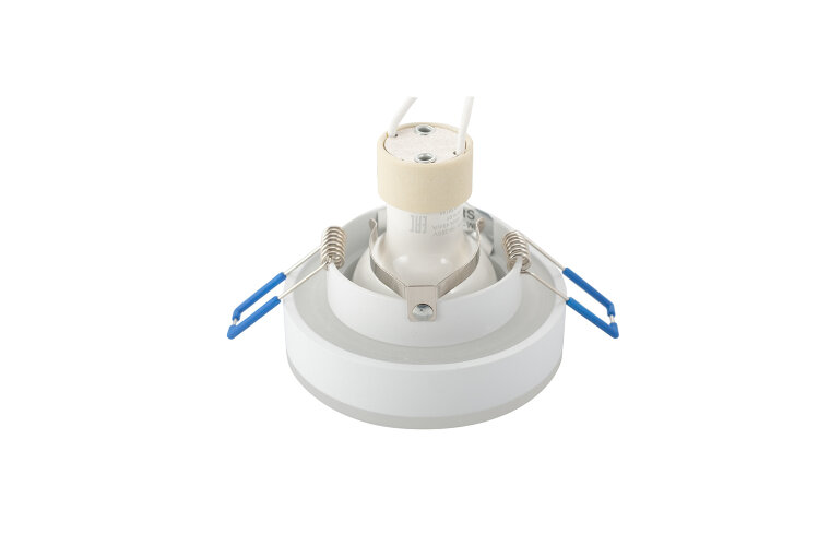 DK4032-WH Встраиваемый светильник, IP 20, 10 Вт, GU10, белый, алюминий/пластик. Фото 6